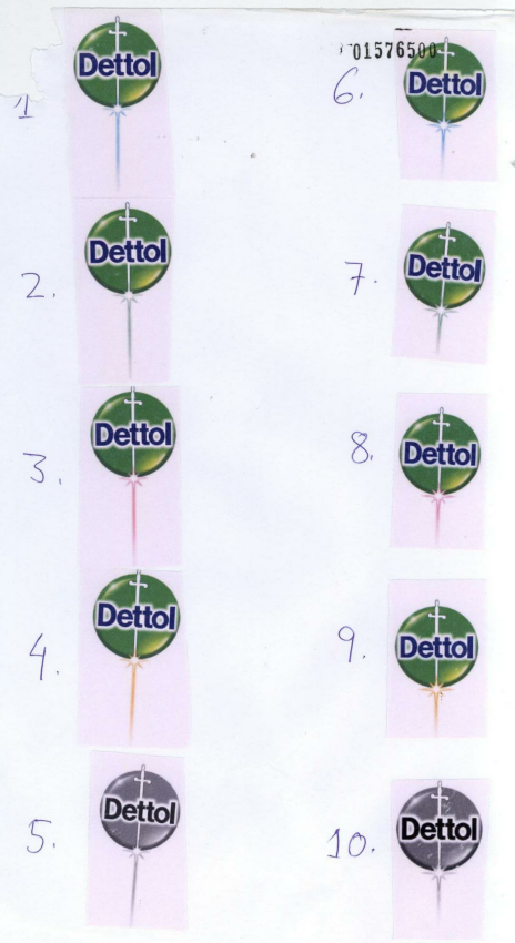 Dettol (label) Device mark 1576501 Trademark