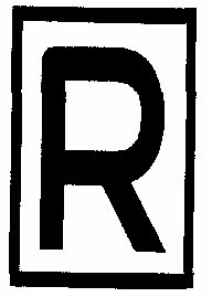 R (quadrilateral Containing Letter) Device mark 1500967 Trademark