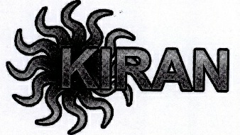 Kiran (logo) Device mark 1575853 Trademark