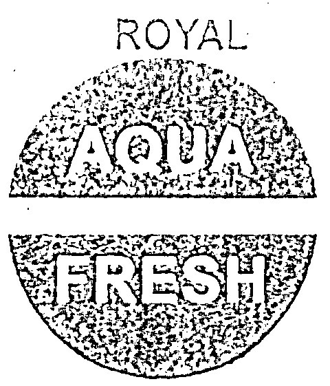 Royal, Aqua Fresh With Lable Device mark 1506956 Trademark