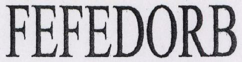 Fefedorb Device mark 1532007 Trademark