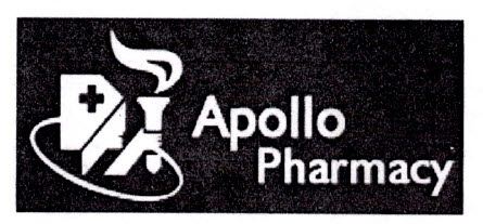 Apollo Pharmacy (logo) Device mark 1576795 Trademark