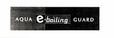 Aqua E-boiling Guard (lable) Device mark 1180847 Trademark