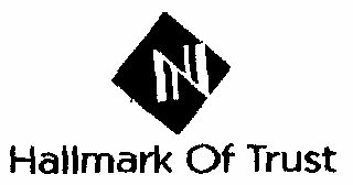 Hallmark Of Trust (label) Device mark 1477233 Trademark