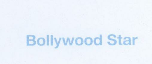 Bollywood Star Device mark 1530905 Trademark