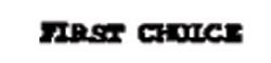 First Choice Device mark 1211895 Trademark