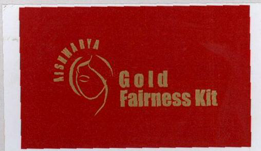 Gold Fairness Kit (device Of Woman Face) Device mark 1521967 Trademark