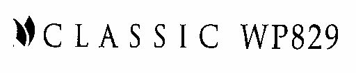 C L A S S I C Wp829 (lable) Device mark 1521168 Trademark