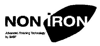Non Iron Advanced Finishing Technology By Basf Device mark 1545571 Trademark