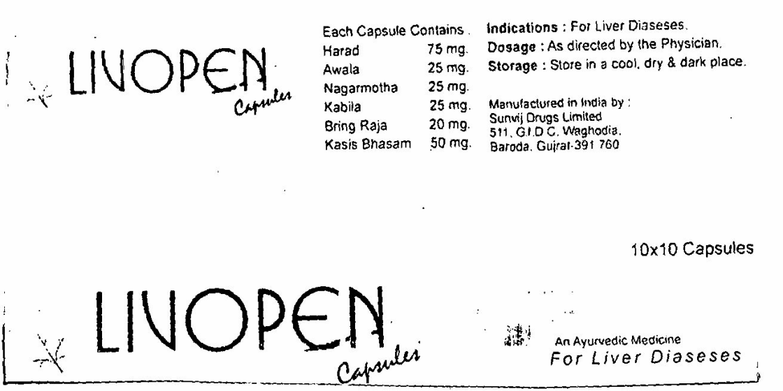 Livopen (label) Device mark 1521056 Trademark