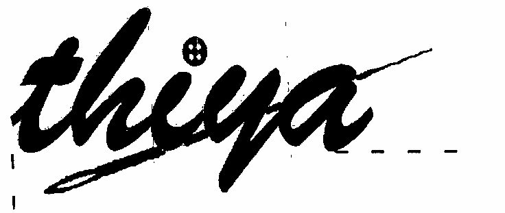 Thiya (letter Written In Special Form) Device mark 1545936 Trademark