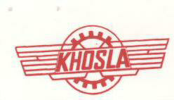 Khosla With Label. Device mark 1605629 Trademark