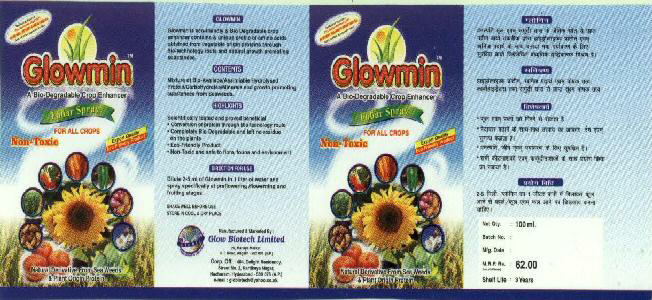 Glowmin With Label Device mark 1521428 Trademark