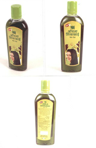 Bajaj Amla Shikakai (label) Device mark 1560099 Trademark