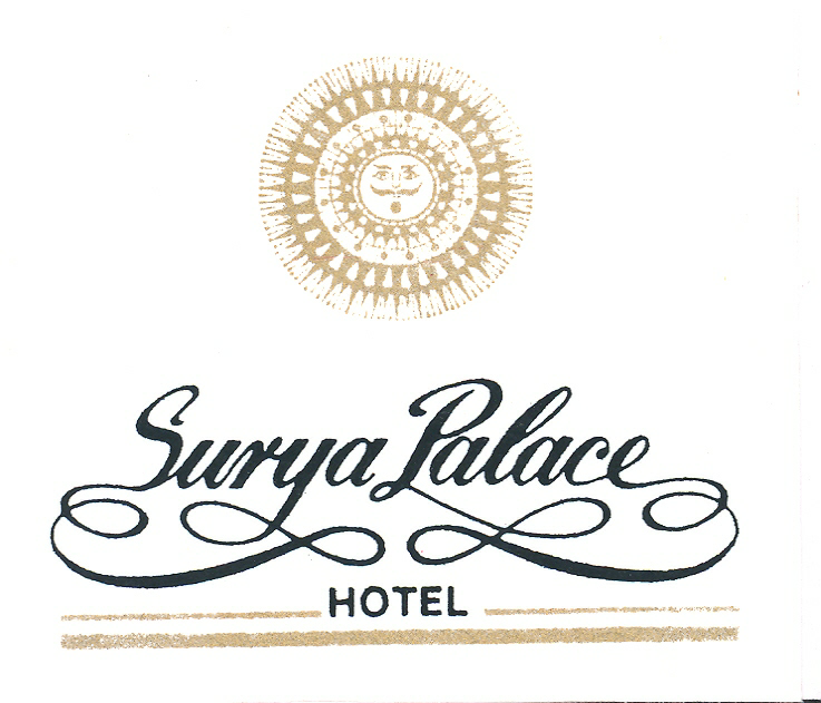 Surya Palace (label) Device mark 1277963 Trademark