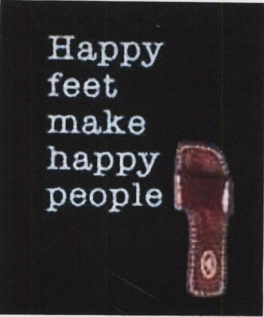 Happy Feet Make Happy People Device mark 1561069 Trademark