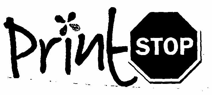 Print Stop (label) Device mark 1551973 Trademark
