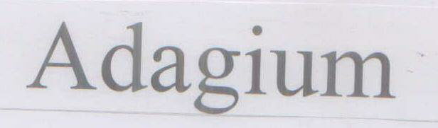 Adagium (label) Device mark 1591353 Trademark