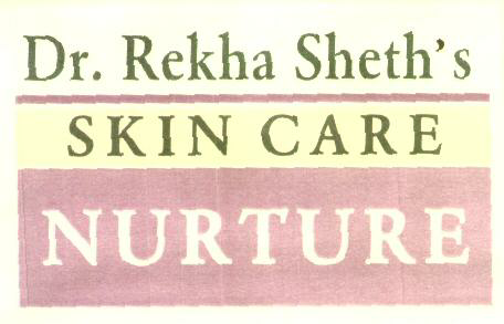 Dr. Rekha Sheth"s Skin Care Nurture (label) Device mark 1591264 Trademark