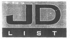 Jd List (monogram) Device mark 1522380 Trademark