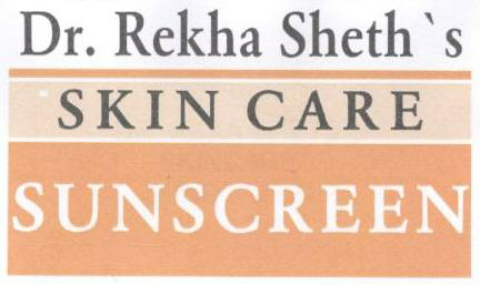 Dr. Rekha Sheths Skin Care Sunscreen Device mark 1591823 Trademark