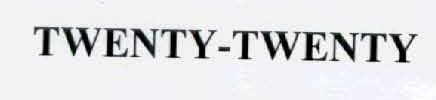 Twenty-twenty Device mark 1620887 Trademark
