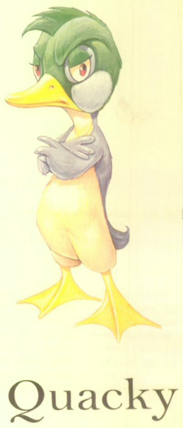 Quacky (device Of Animal) Device mark 1622560 Trademark