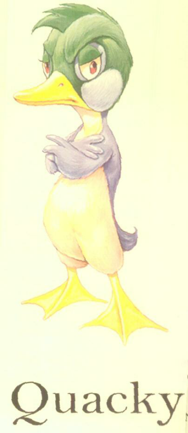 Quacky (device Of Animal) Device mark 1622566 Trademark