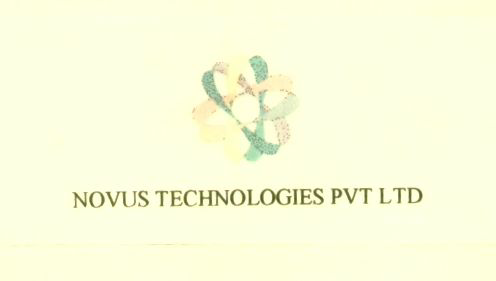 Novus Technologies Pvt Ltd. (label) Device mark 1212867 Trademark