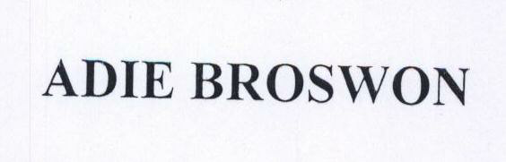 Adie Broswon Device mark 1566126 Trademark