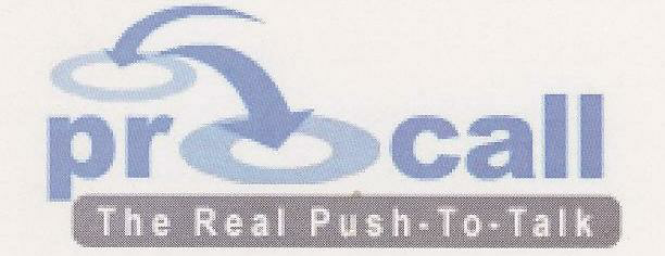 Procall With Label Device mark 1606866 Trademark