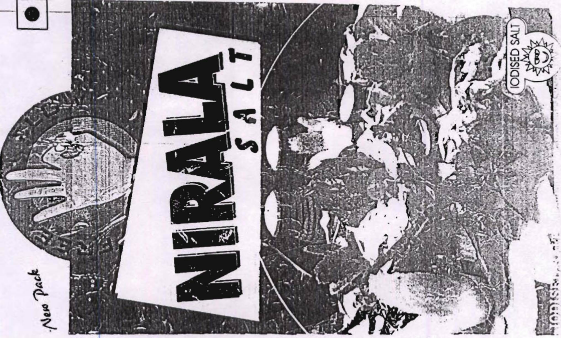 Nirala ( Device Of Hand Used With Labals ) Device mark 1288700 Trademark