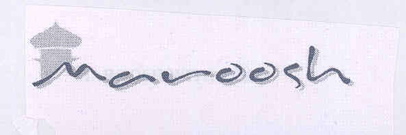 Maroosh (special From Of Wriiting) Device mark 1581214 Trademark