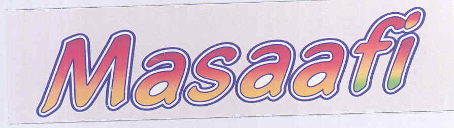 Masaafi (label) Device mark 1581118 Trademark