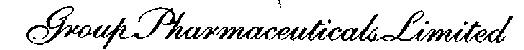 Group Pharmaceuticals Limited (label) Device mark 1288781 Trademark