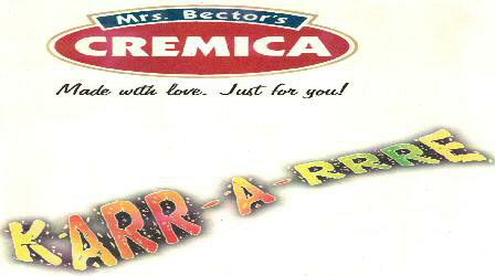 Cremica With Label Device mark 1611738 Trademark