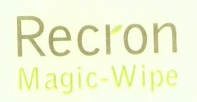 Recron Magic-wipe (label) Device mark 1621956 Trademark