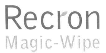 Recron Magic-wipe (device Of Leaf) Device mark 1622017 Trademark