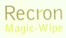 Recron Magic-wipe (label) Device mark 1621946 Trademark