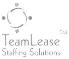 Team Lease Staffing Solutions (label) Device mark 1596112 Trademark