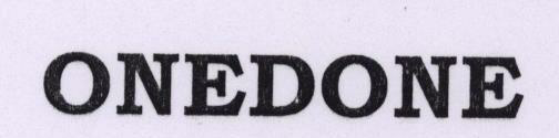 Onedone Device mark 1667574 Trademark