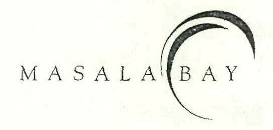 Masala Bay [label] Device mark 1243868 Trademark