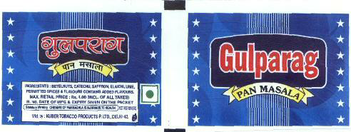 Gulparag With Label Device mark 1611179 Trademark