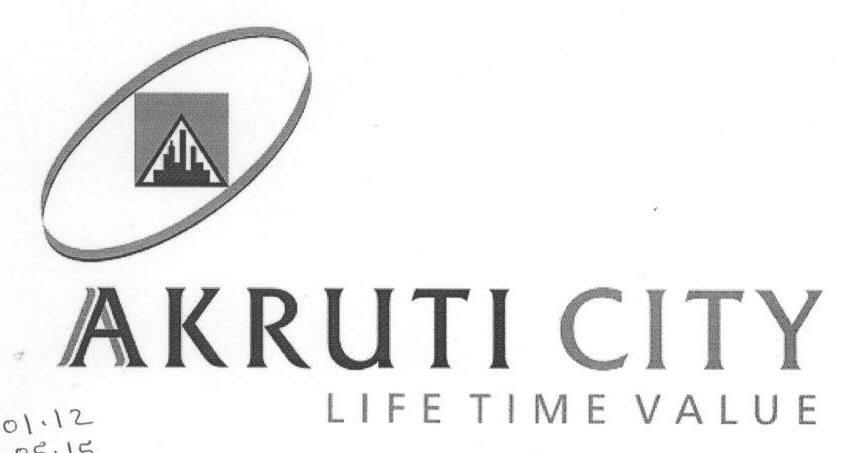 Akruti City Life Time Value (device) Device mark 1641915 Trademark