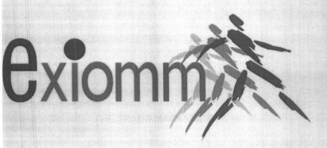 Exiomm (label) Device mark 1626501 Trademark