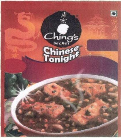 Ching"s Secretchinese Tonight (label) Device mark 1657023 Trademark