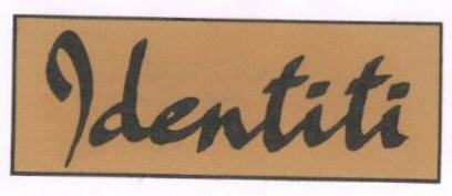 Identiti (label) Device mark 1666417 Trademark