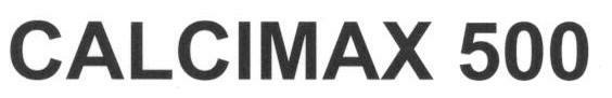 Calcimax 500 (device) Device mark 1656887 Trademark