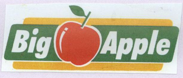 Big Apple With Lable Device mark 1672083 Trademark