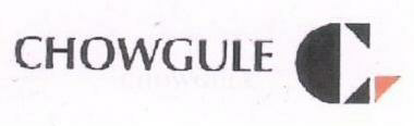 Chowgule (device) Device mark 1671785 Trademark